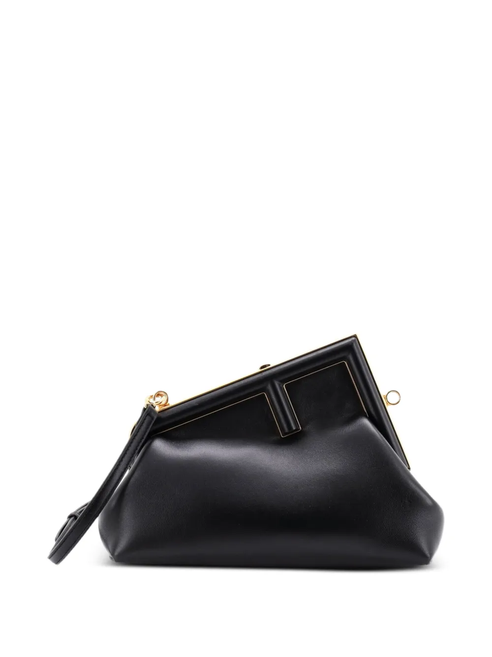 Fendi Pre-Owned First Bag Leather Small clutch bag - Black