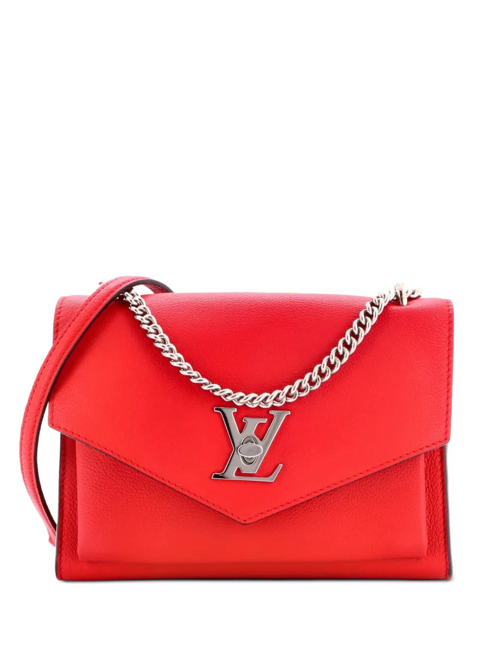 Louis Vuitton Pre-Owned Mylockme Handbag Leather BB crossbody bag - Red