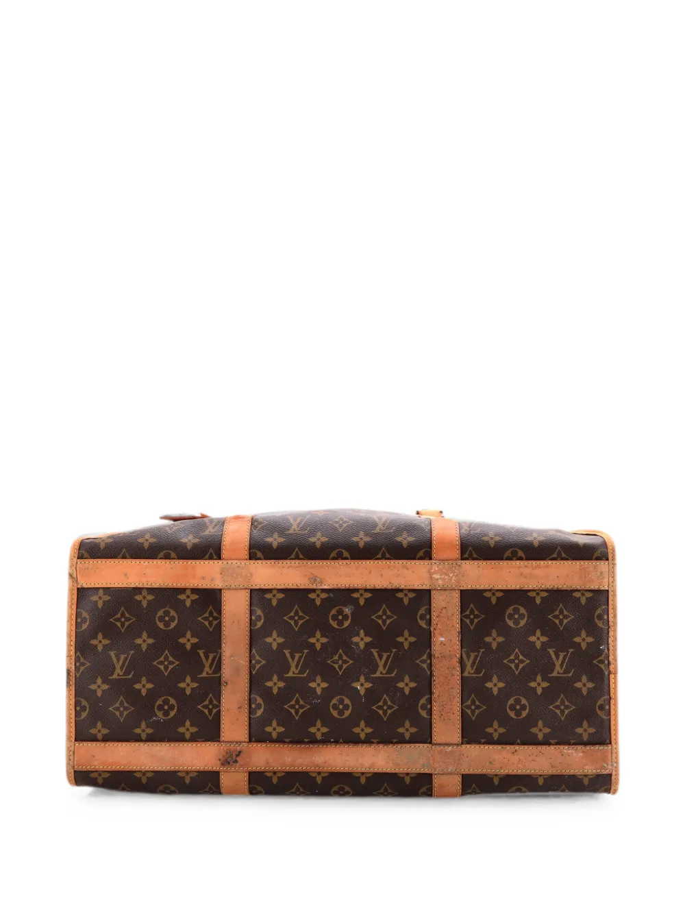 Louis Vuitton Pre-Owned sac à bandoulière 50 pour chien en toile monogrammée - Marron