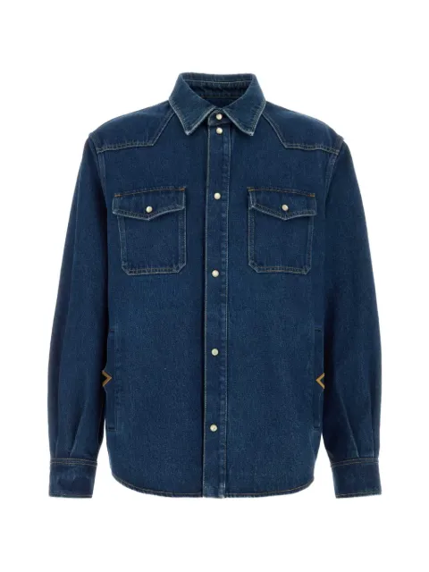 Valentino Garavani camisa vaquera VGold