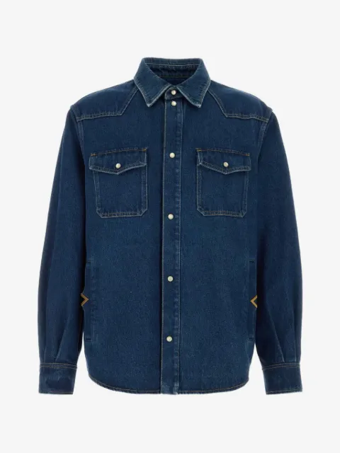 Valentino Garavani VGold denim shirt