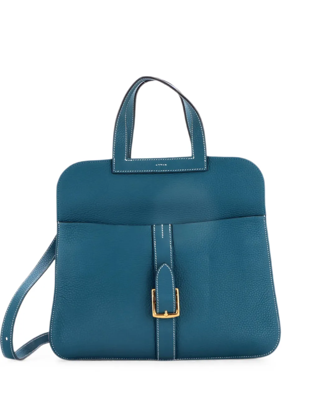 Hermès Pre-Owned Halzan Clemence Schultertasche 31cm - Grün