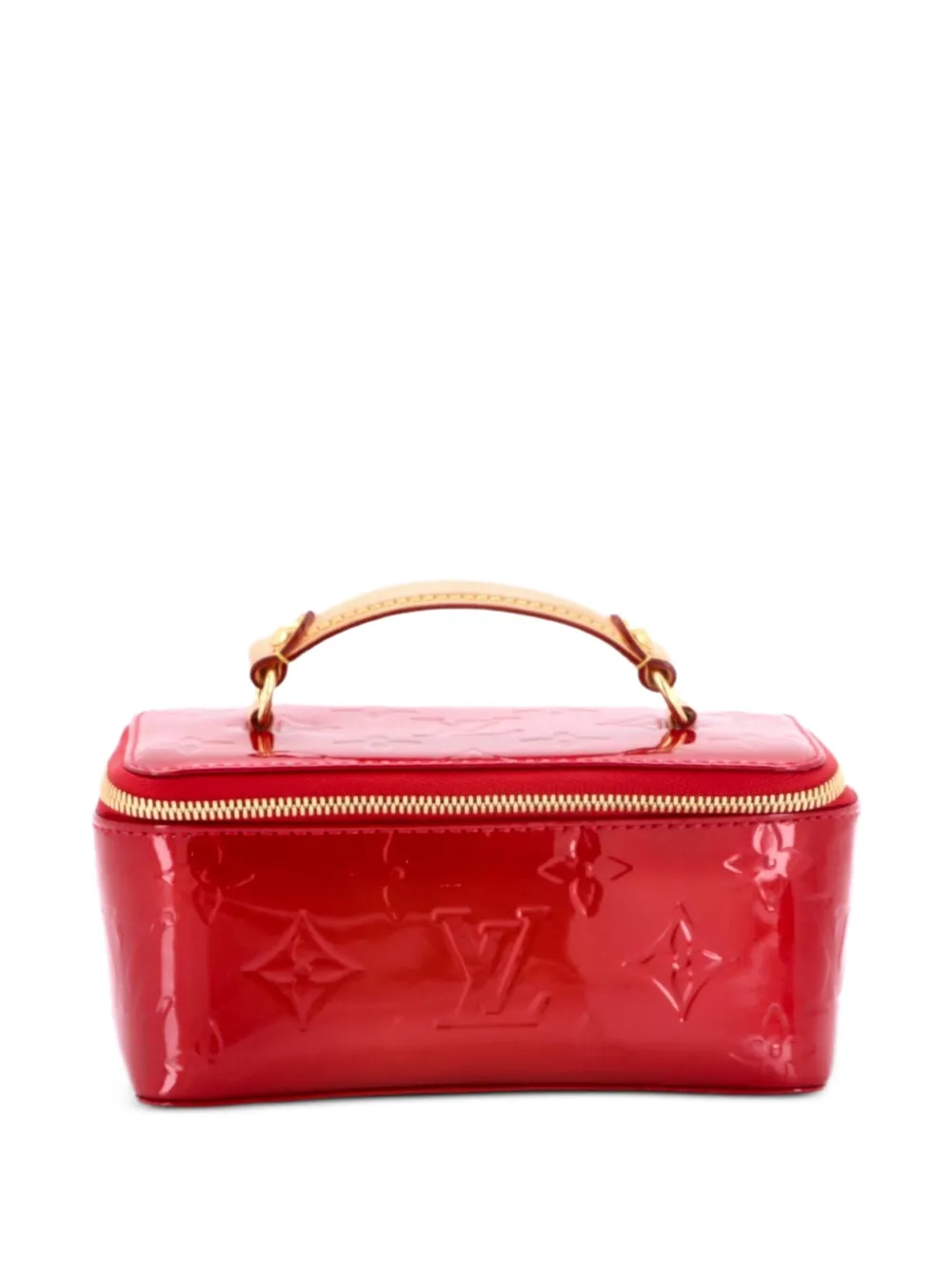 Louis Vuitton Pre-Owned Boite a Bijoux Monogram Vernis Satchel-Tasche - Rot