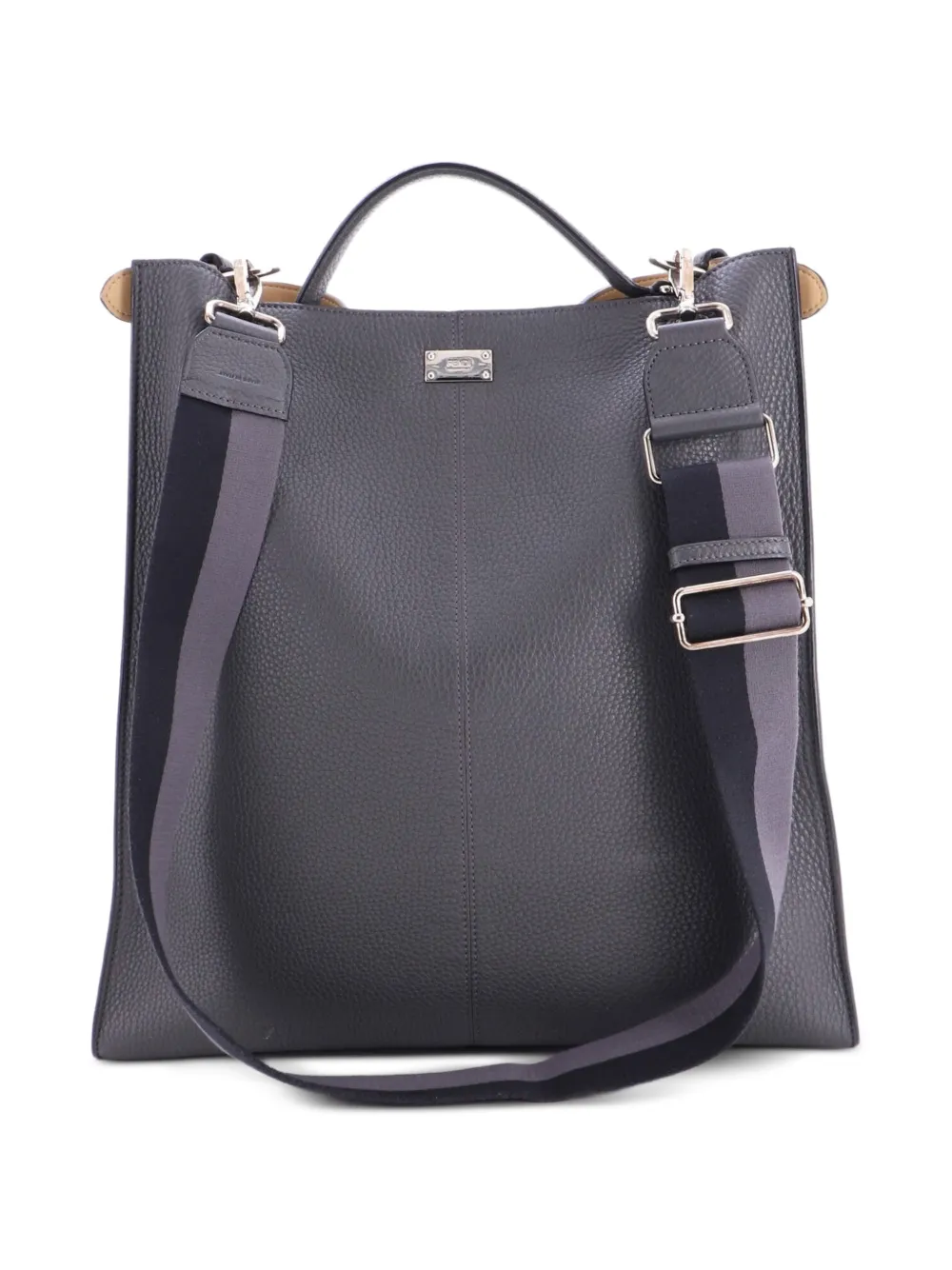 Fendi Pre-Owned Peekaboo X-Lite Fit Bag Leather satchel - Grey