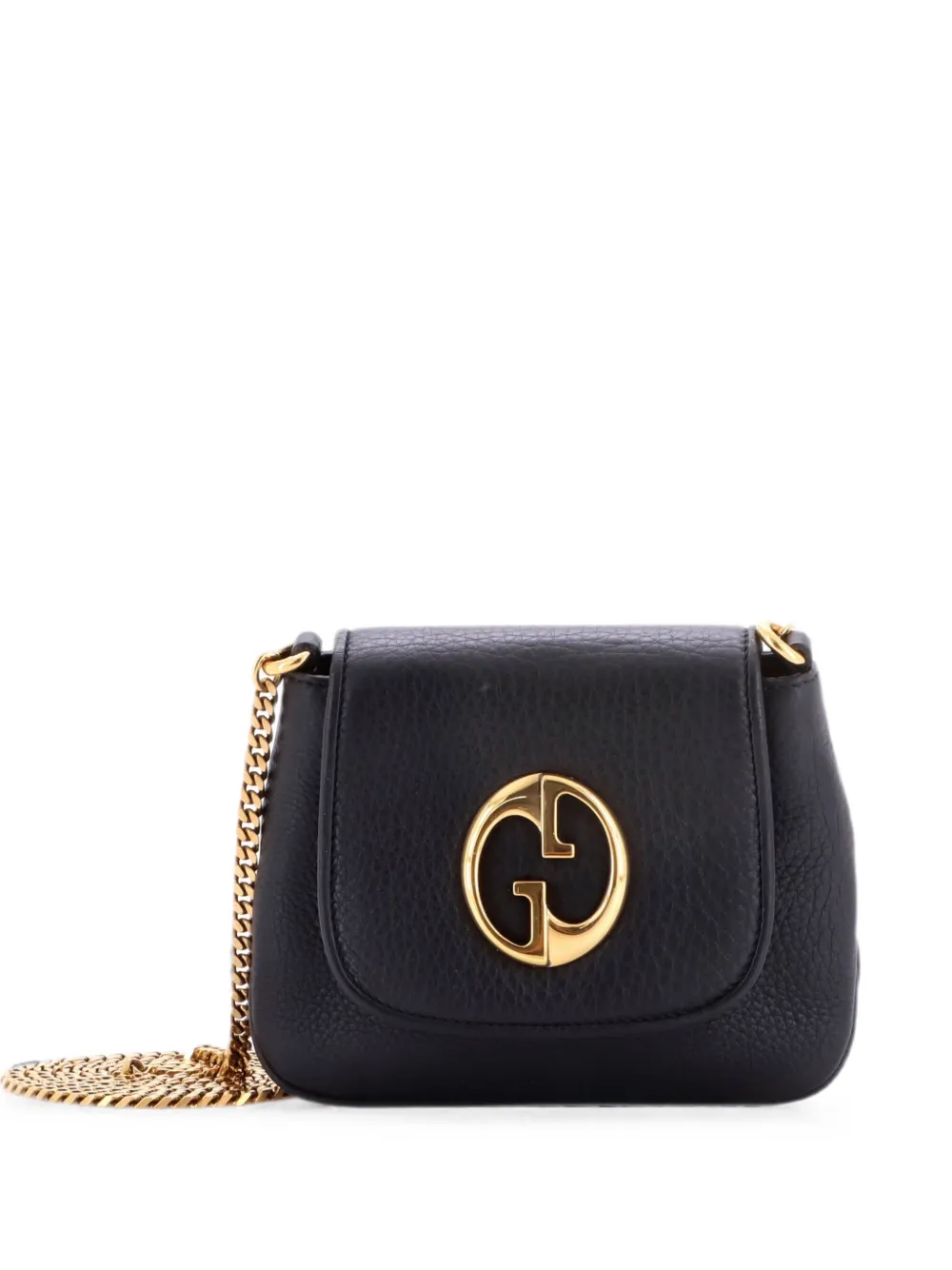 Gucci Pre-Owned 1973 チェーン ショルダーバッグ レザー スモール