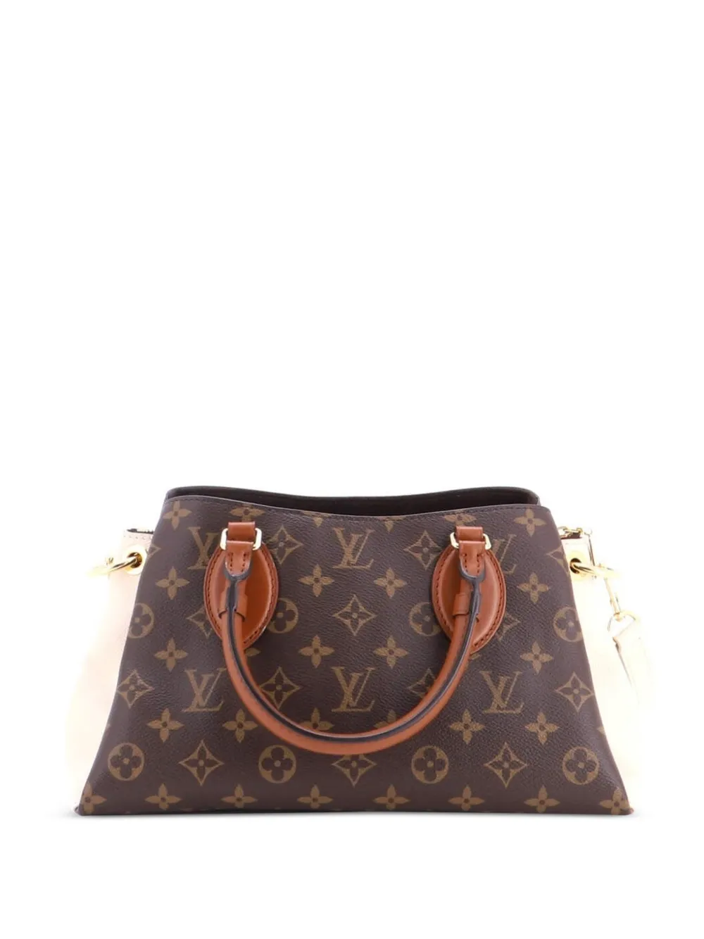 Louis Vuitton Pre-Owned Borsa tote Vendome BB in pelle e tela con monogramma e tracolla - Marrone