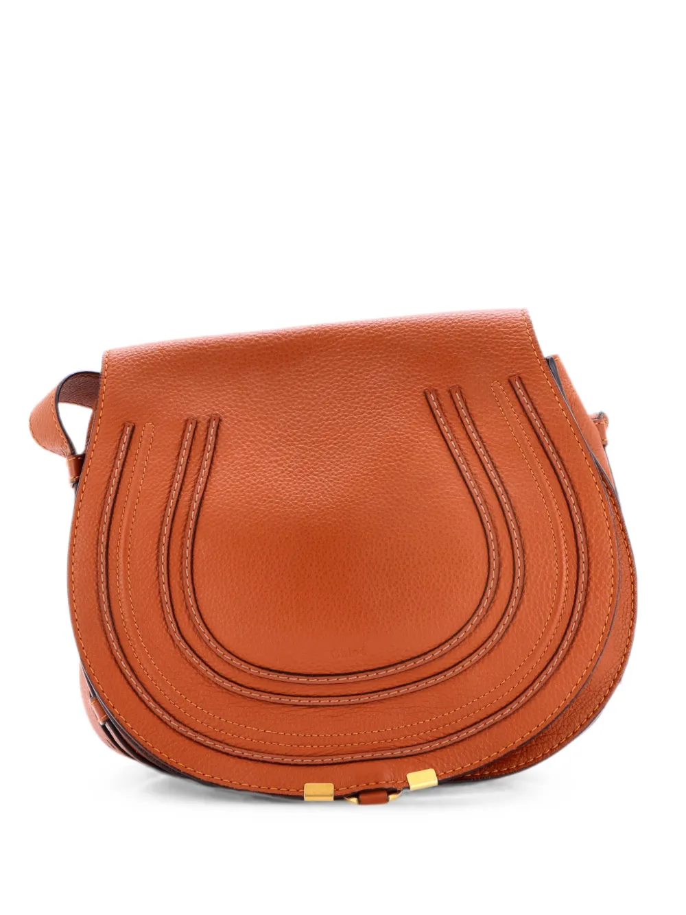 Chloé Pre-Owned Mittelgroße Marcie Umhängetasche - Braun