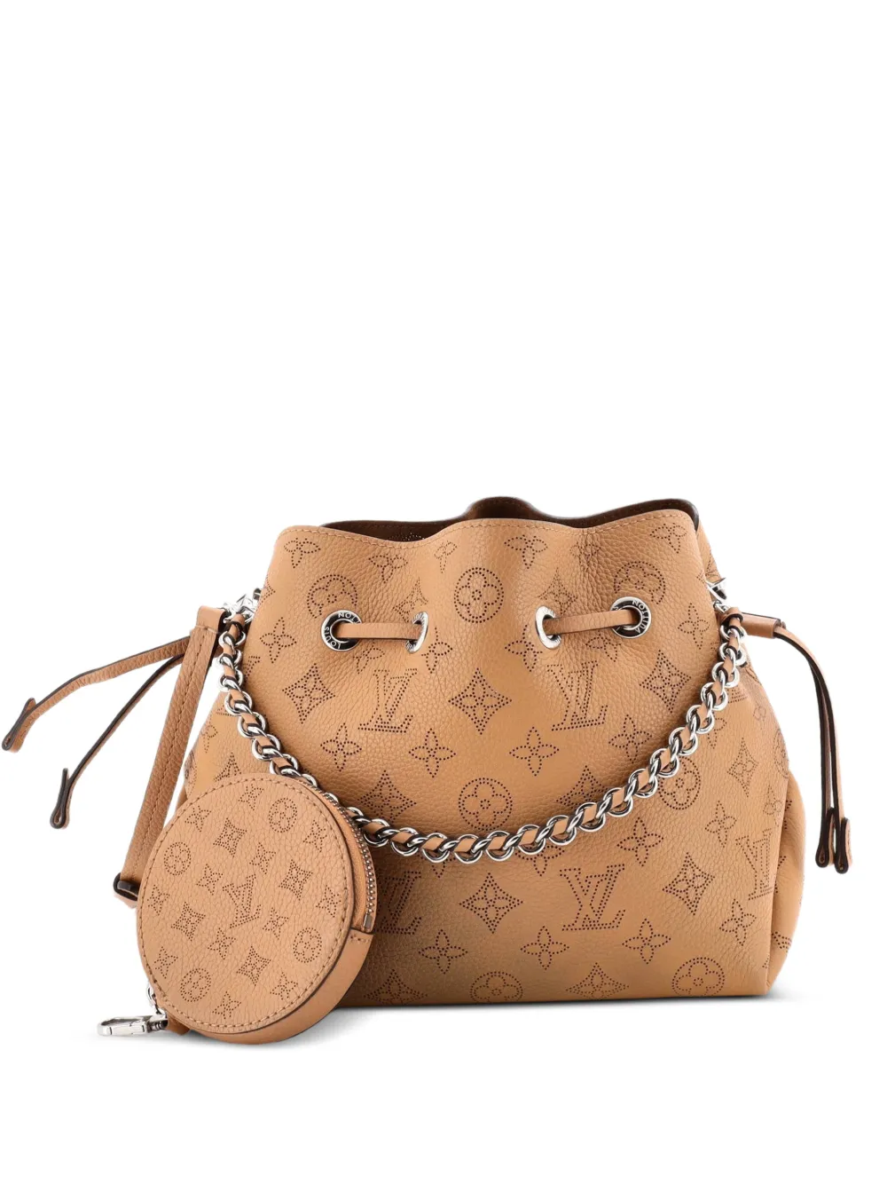 Louis Vuitton Pre-Owned Borsa a secchiello Bella Mahina in pelle - Toni neutri