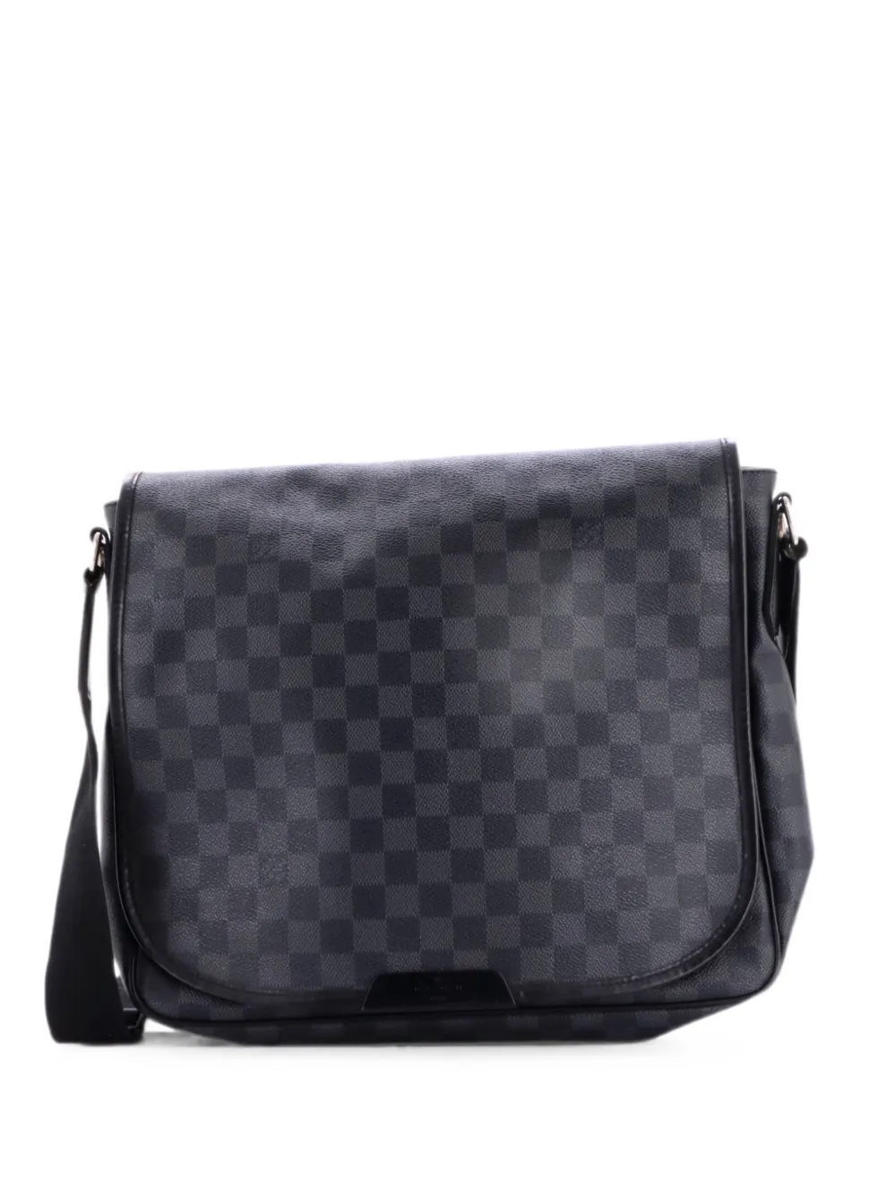 Louis Vuitton Pre-Owned Daniel Messenger Bag Damier Graphite MM crossbody bag - Black