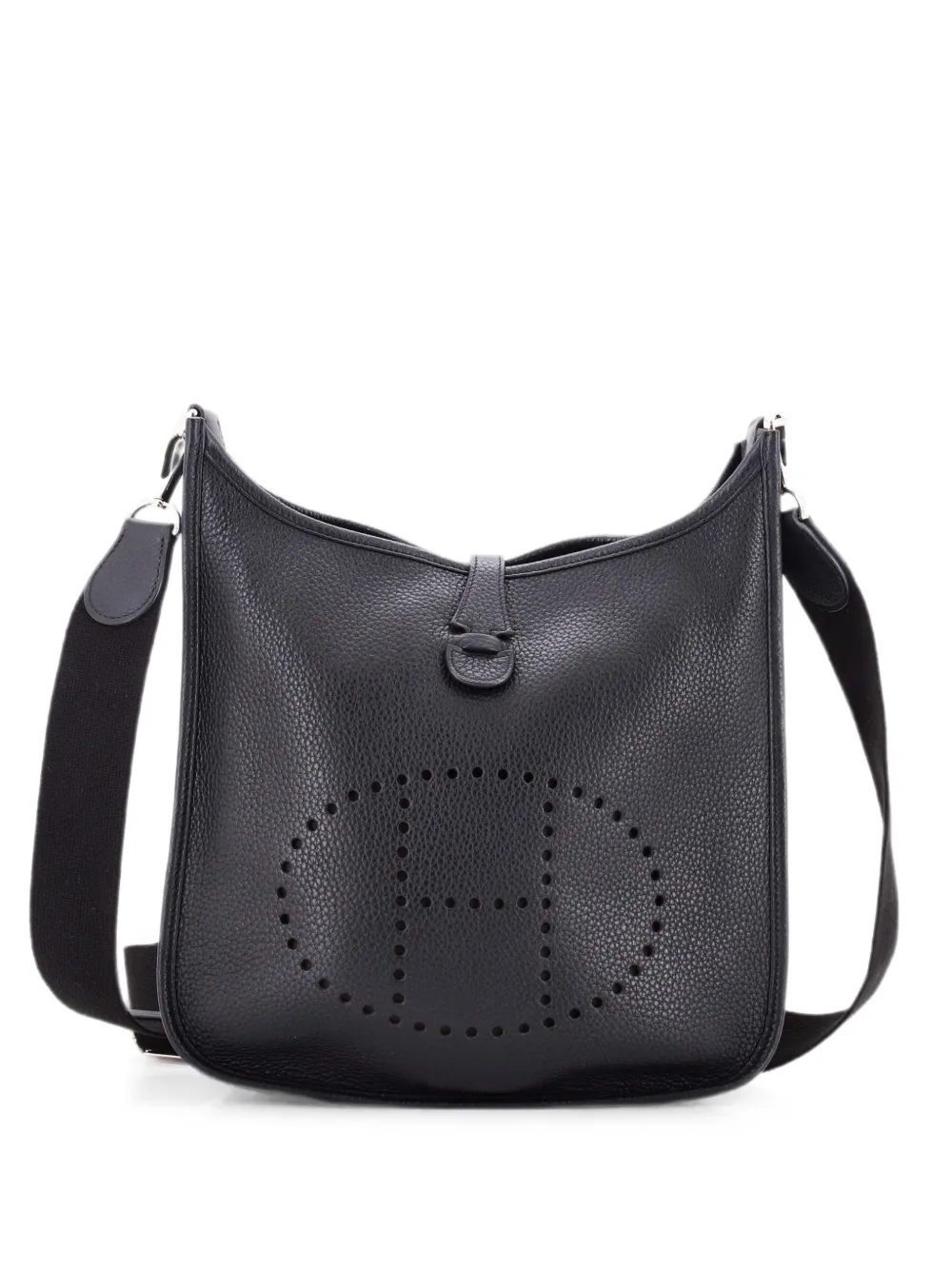 Hermès Pre-Owned Evelyne Bag Gen III Clemence PM Umhängetasche - Schwarz