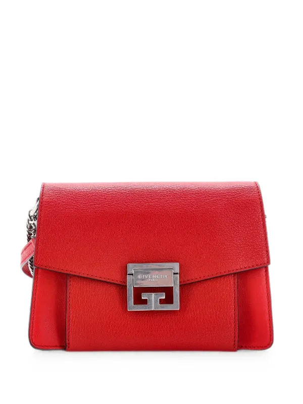 Givenchy Pre-Owned GV3 フラップ バッグ レザー スモール ショルダー 