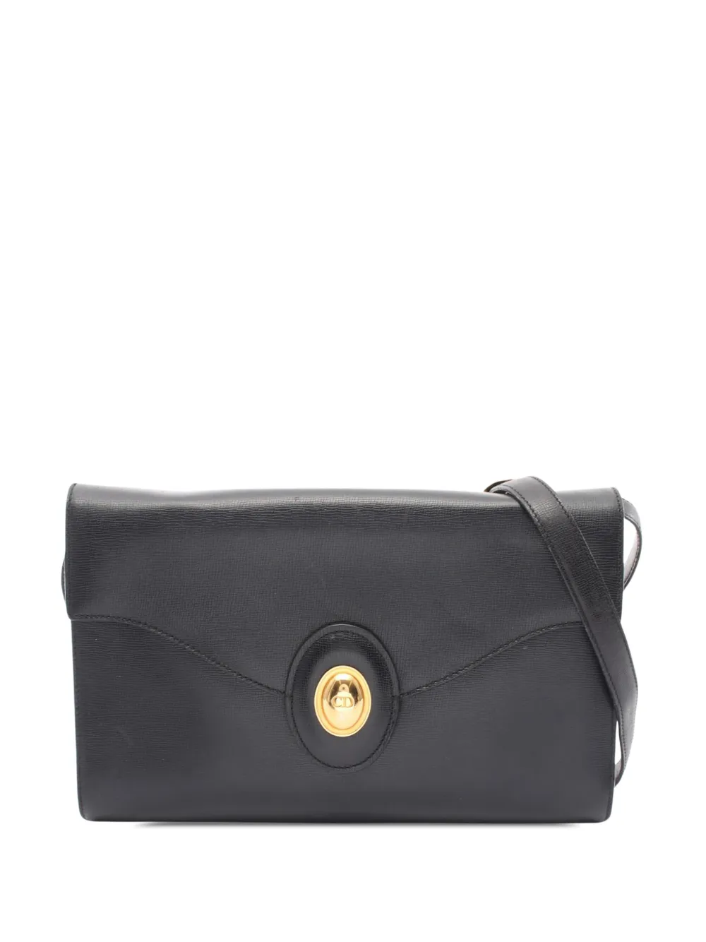 Christian Dior Pre-Owned 20th Century Leather crossbody bag - Black