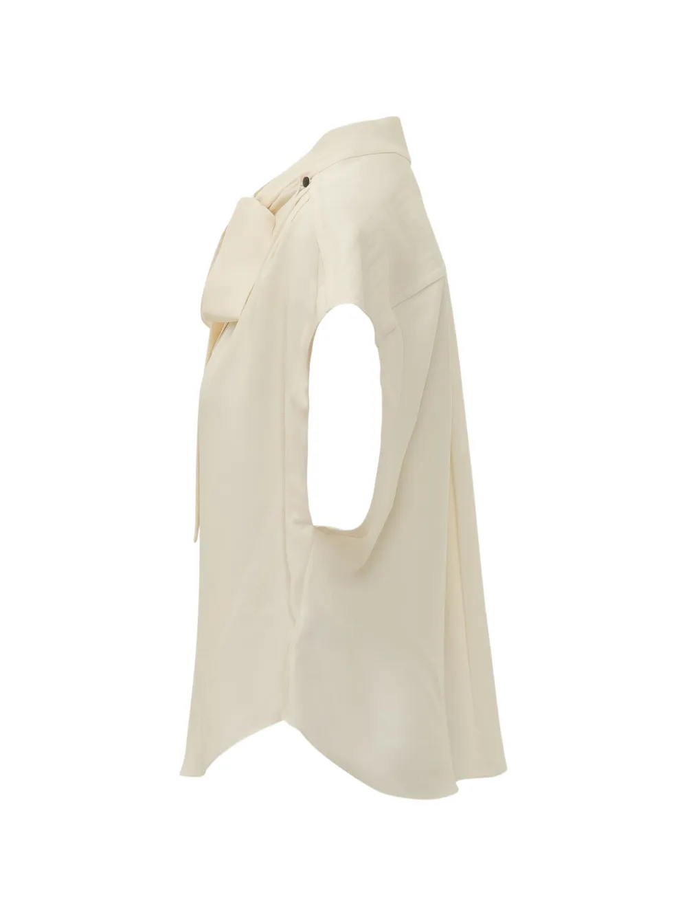ISABEL MARANT Selene-GB blouse met strik Beige