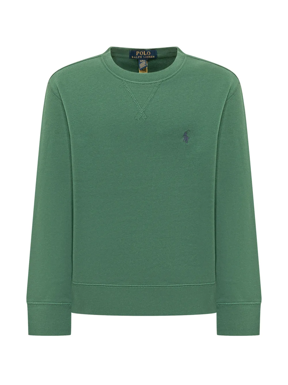 POLO RALPH LAUREN KIDS Sweatshirt mit rundem Ausschnitt - Grün