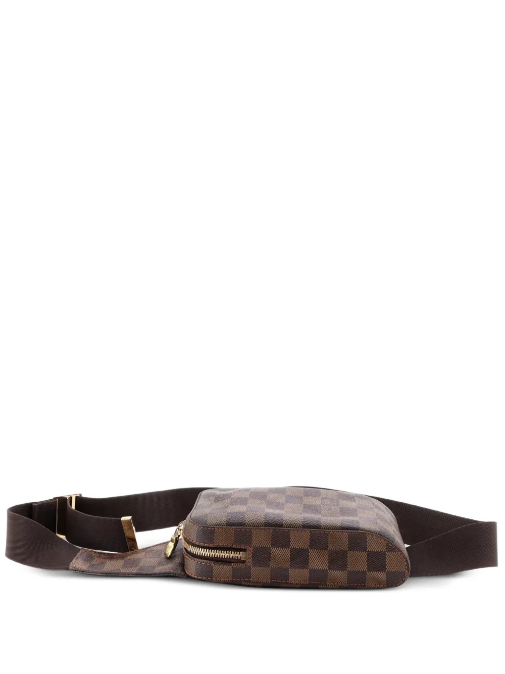 Louis Vuitton Pre-Owned Marsupio Geronimos in tela Damier - Marrone