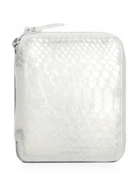Comme Des Garçons Wallet snakeskin-effect wallet