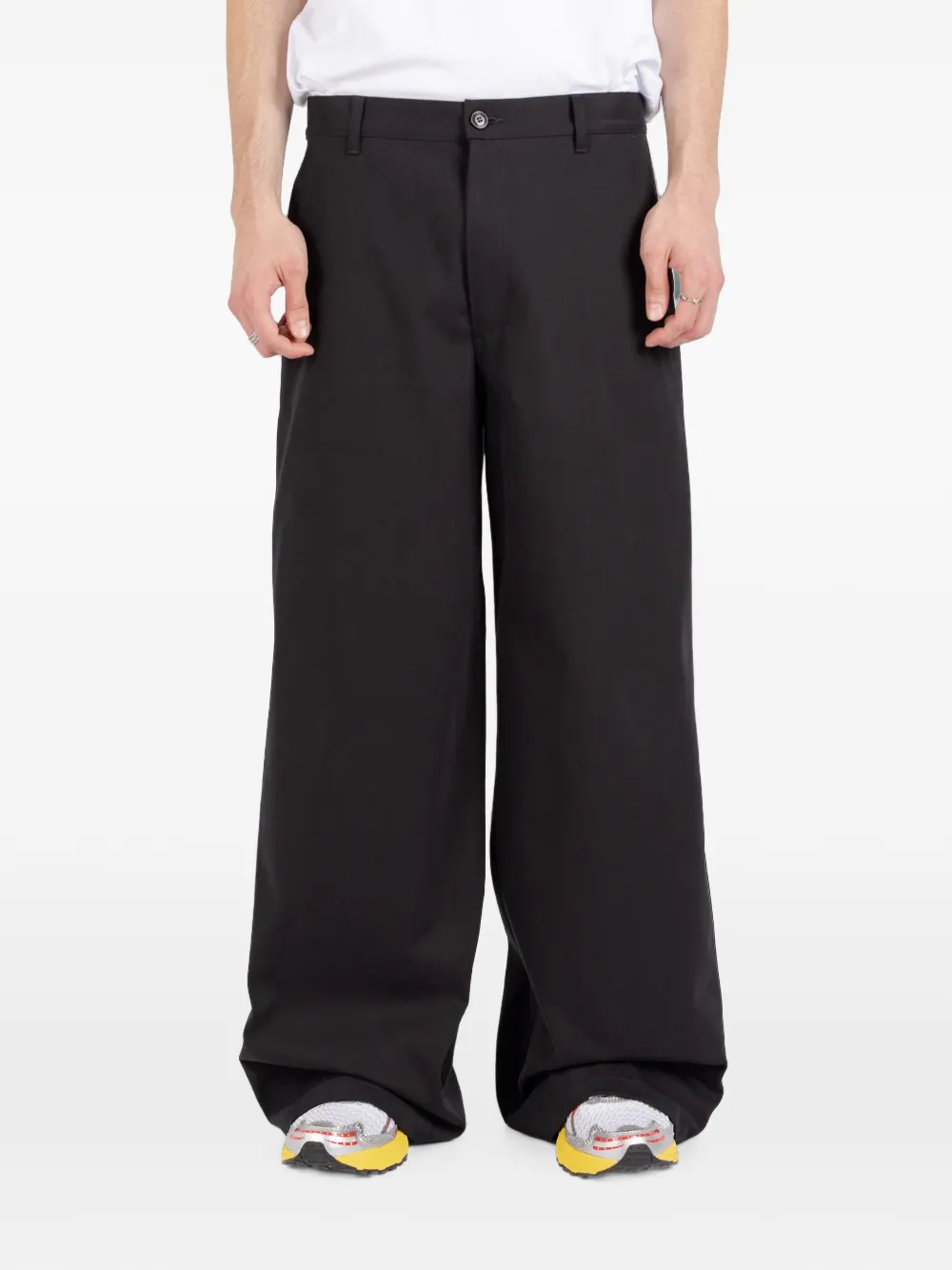 Société Anonyme wide-leg trousers Zwart