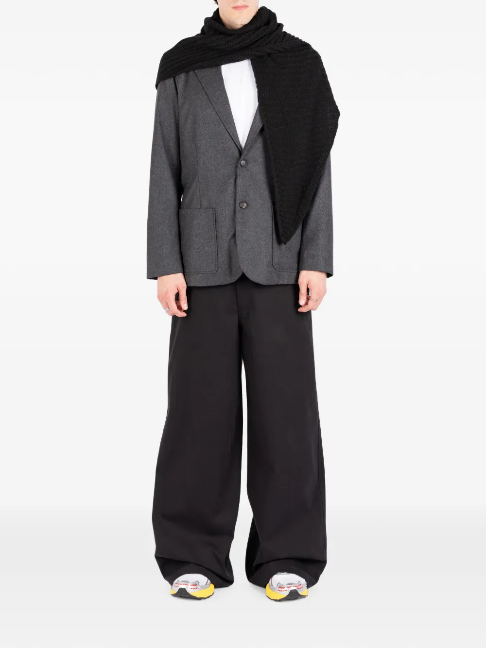 Société Anonyme wide-leg trousers Zwart