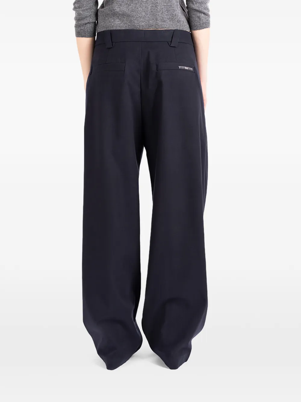 Société Anonyme Bloom broek met wijde pijpen Blauw