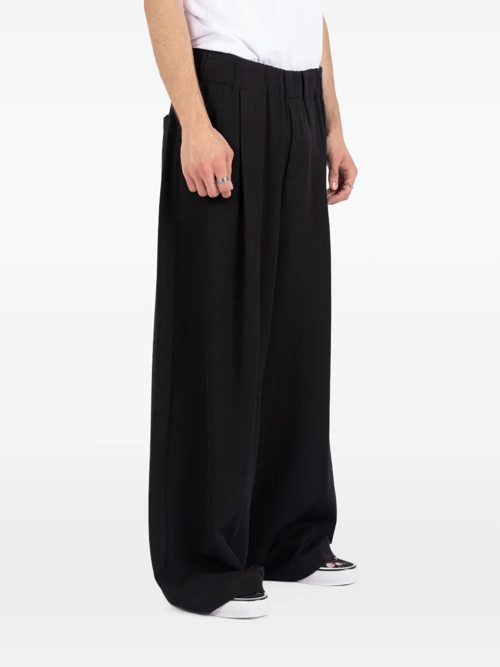 Société Anonyme Gatsby geplooide broek Zwart