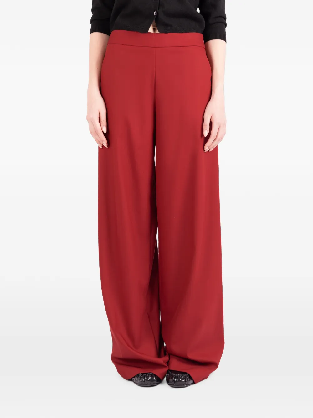 Société Anonyme Josephine wide-leg trousers - Rot