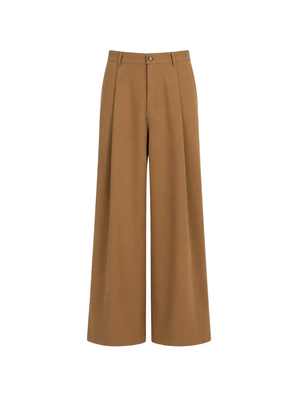 Société Anonyme pleated wide-leg trousers - Braun