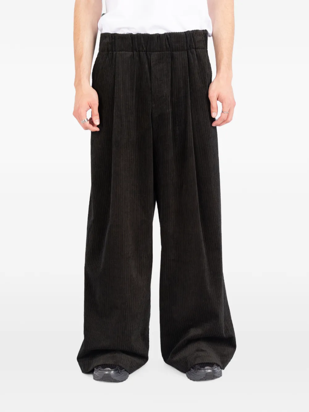 Société Anonyme Gatsby ribfluwelen broek Groen