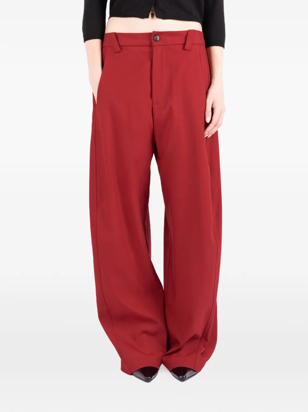 Société Anonyme Bloom wide-leg trousers - Rot