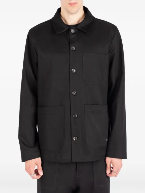 Société Anonyme patch-pocket shirt jacket