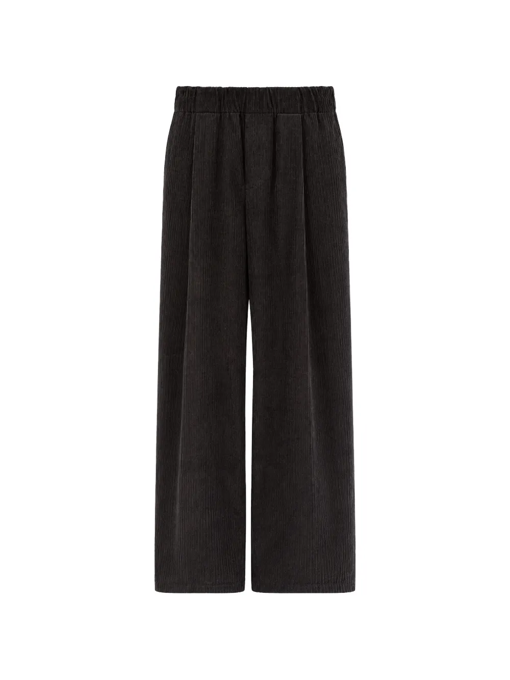 Société Anonyme Cordhose mit weitem Bein - Braun