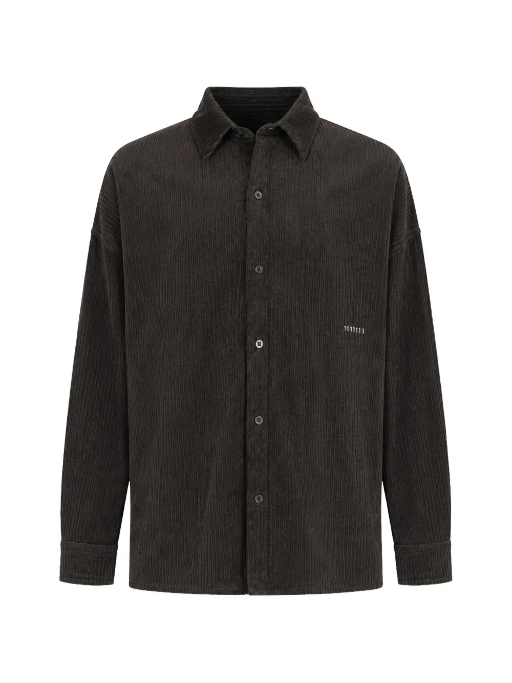 Société Anonyme corduroy-effect oversized shirt - Grün