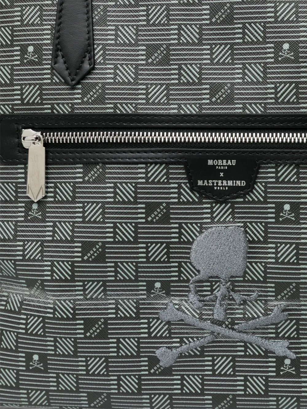 Mastermind Japan x Moreau Paris shopper Grijs