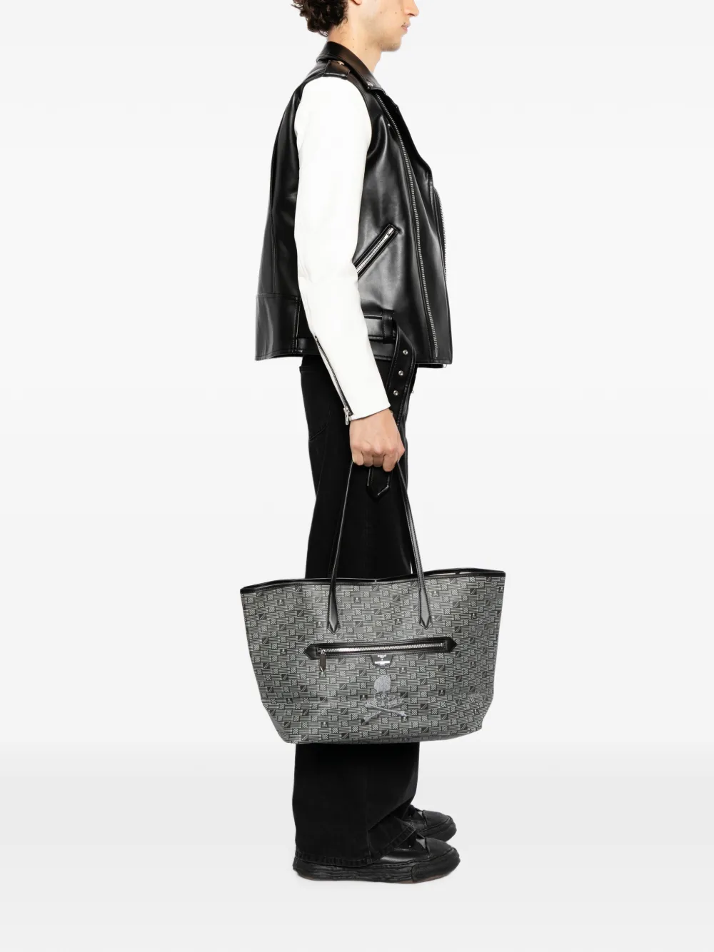 Mastermind Japan x Moreau Paris shopper Grijs