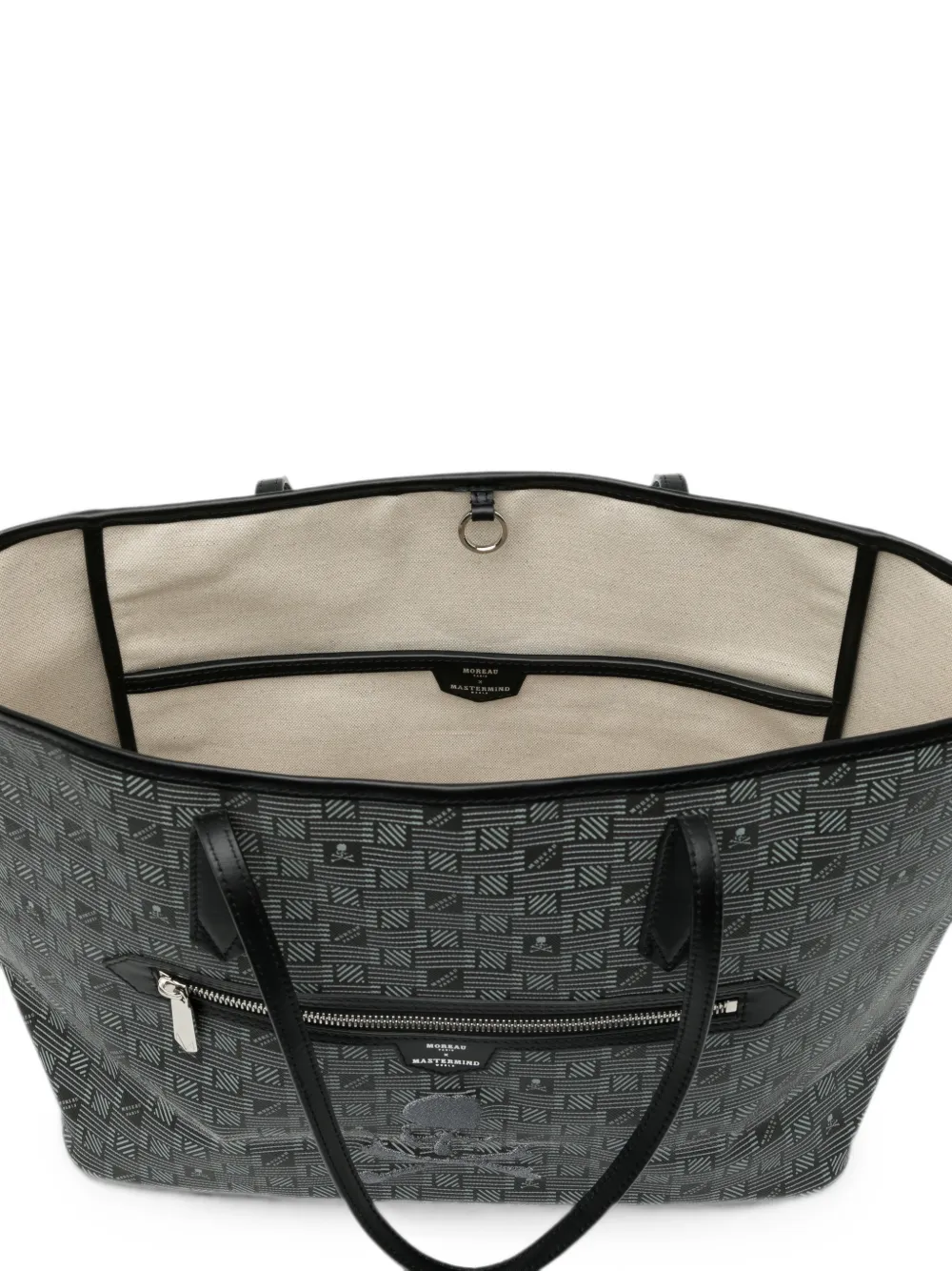 Mastermind Japan x Moreau Paris shopper Grijs