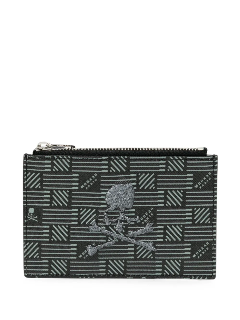 Mastermind Japan x Moreau Paris 3cc zip holder - Nero