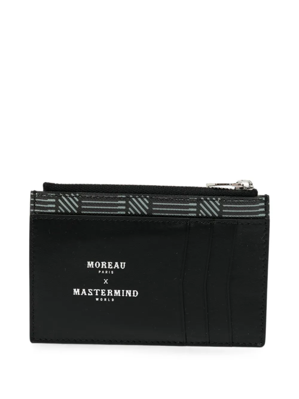Mastermind Japan x Moreau Paris 3cc tas met ritssluiting Zwart