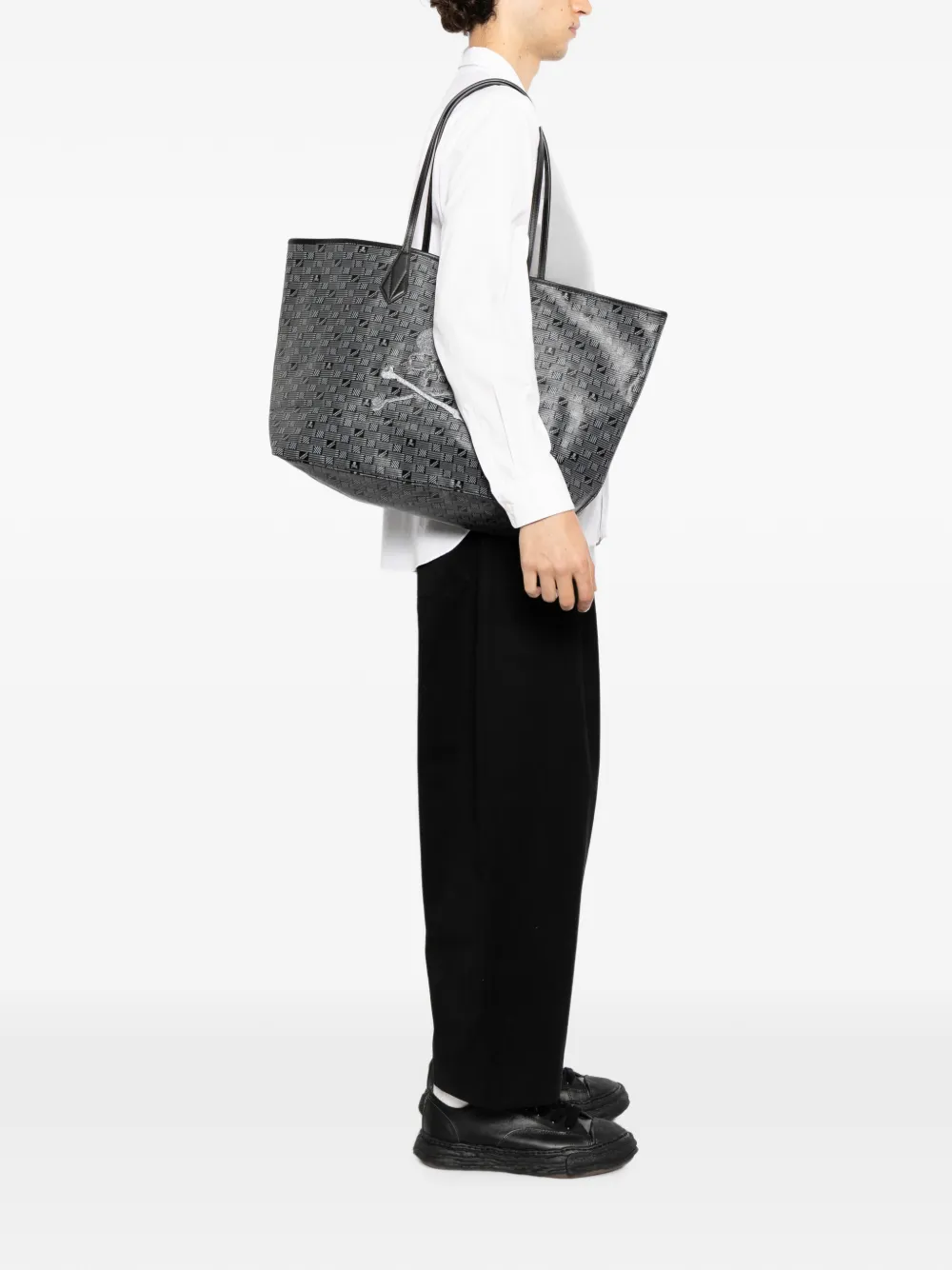 Mastermind Japan x Moreau Paris shopper Zwart