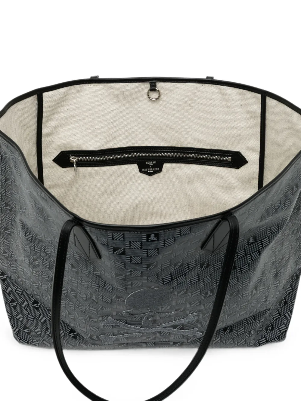 Mastermind Japan x Moreau Paris shopper Zwart
