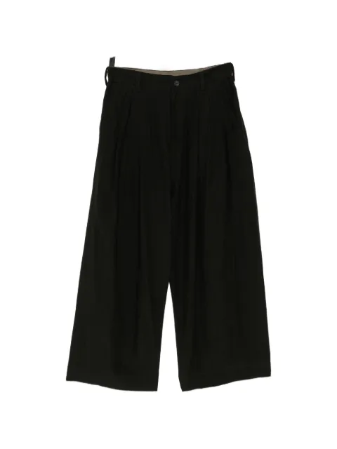 Ziggy Chen pleated wide-leg trousers