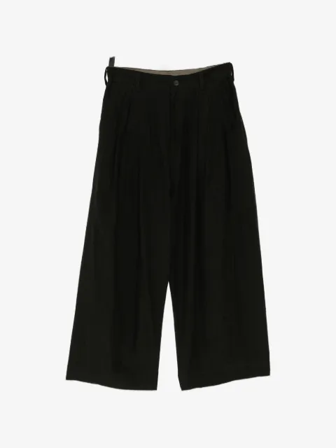 Ziggy Chen pleated wide-leg trousers