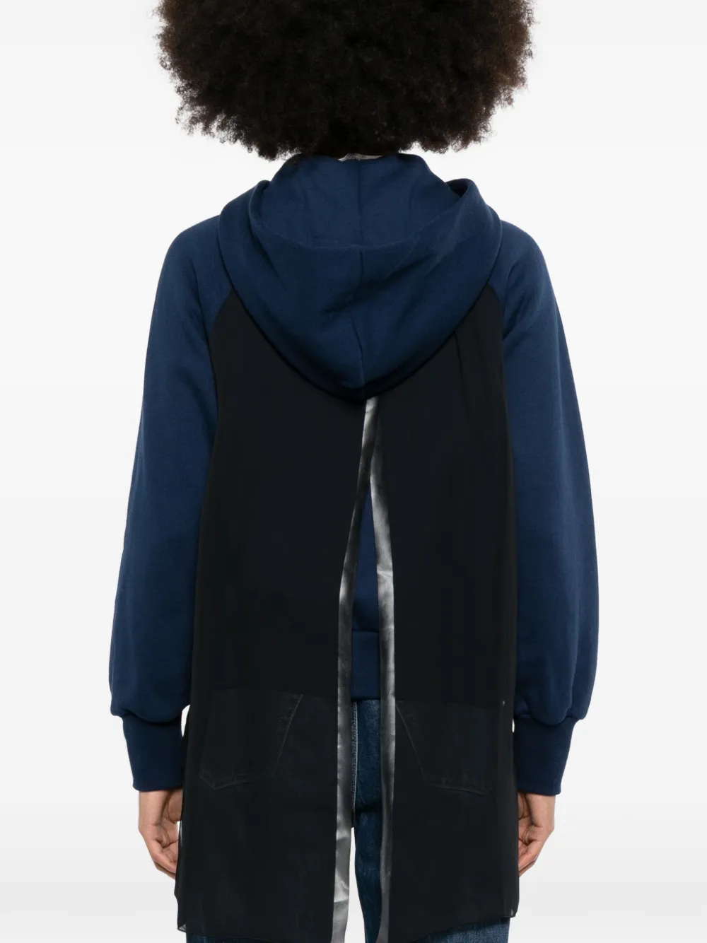 Undercover Gelaagde hoodie Blauw