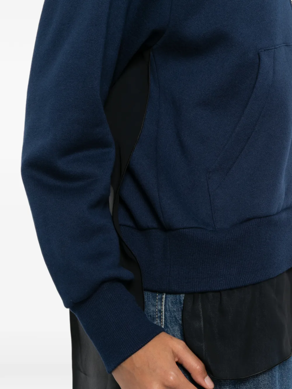 Undercover Gelaagde hoodie Blauw