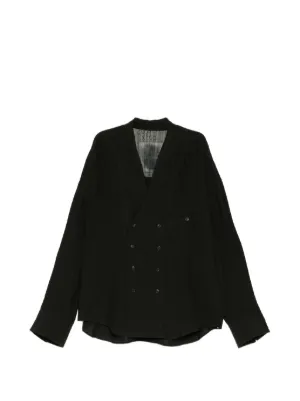 Giorgio Brato ジップアップ スエードジャケット | ブラック | FARFETCH JP