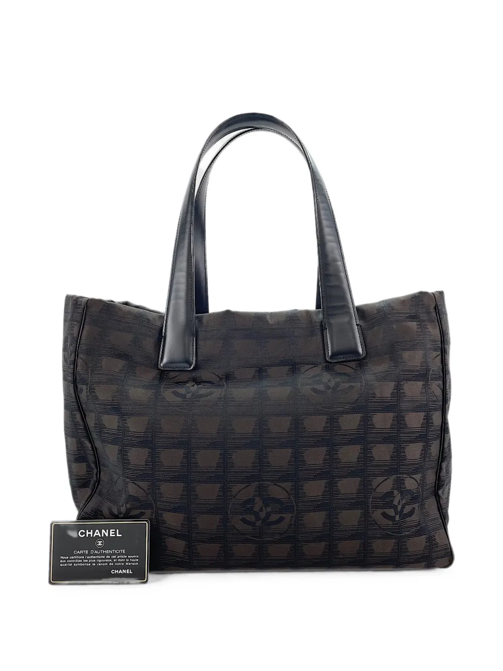 CHANEL Pre-Owned 2003-2004 New Travel Line tote bag - Marrone
