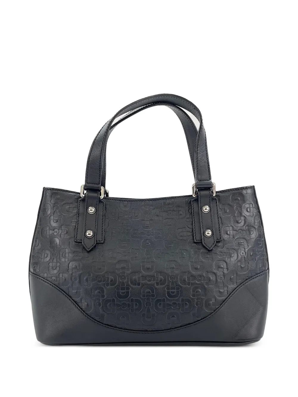 Gucci Pre-Owned 2000s Horsebit-pattern handbag - Black
