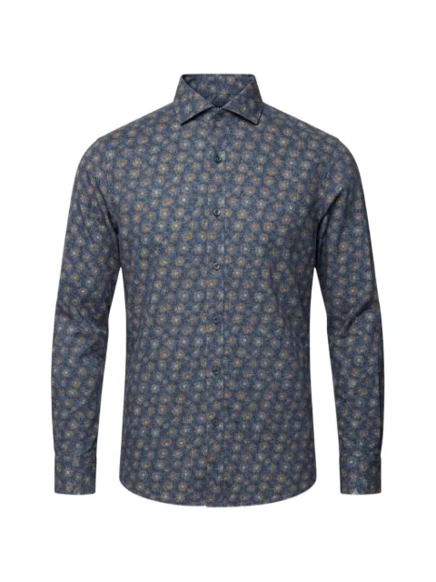 Bastoncino floral-print long-sleeve shirt