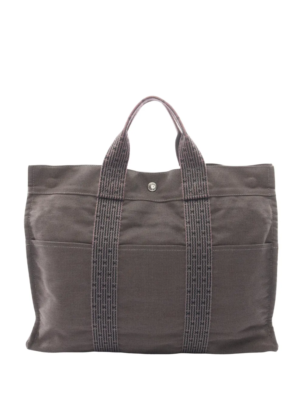 Hermès Pre-Owned 1998 Herline MM Tote Bag aus Canvas - Grau