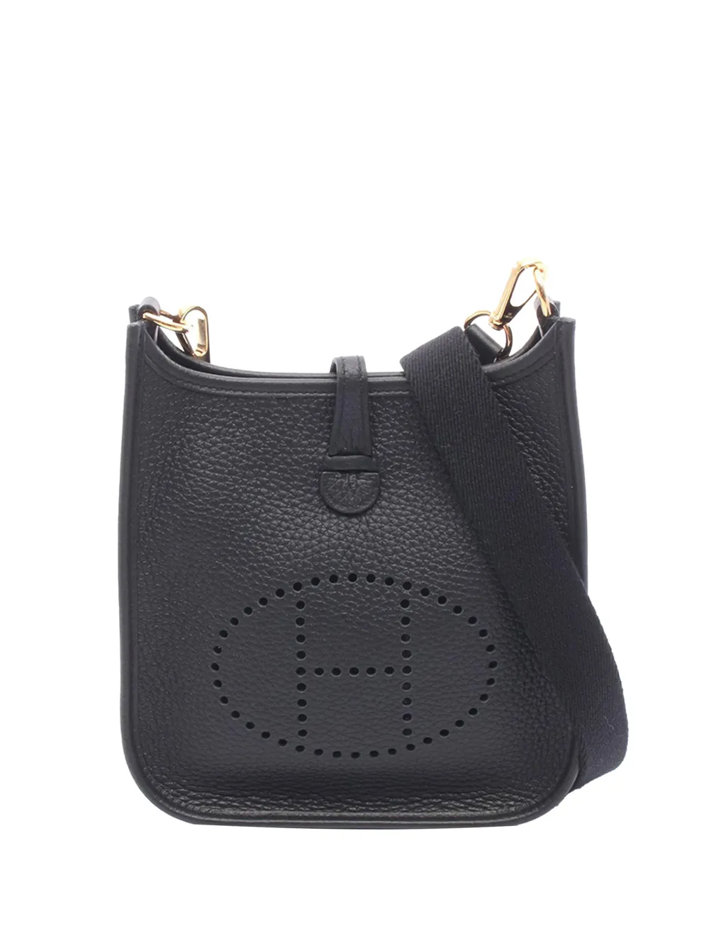 Hermès Pre-Owned 2024 Clemence Evelyne TPM 16 crossbody bag - Black