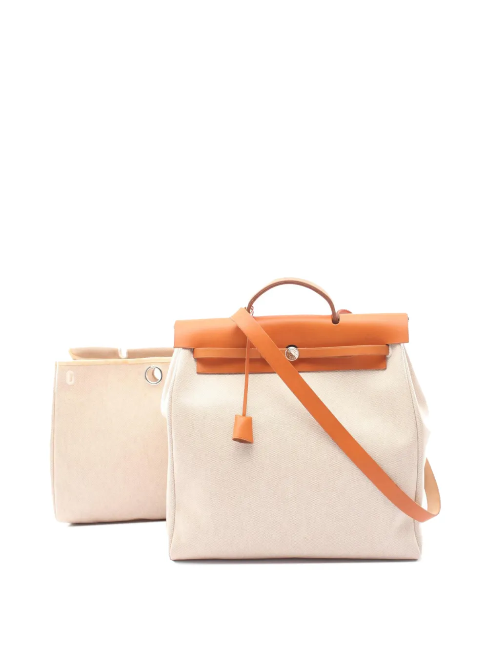 Hermès Pre-Owned 1999 Toile H Herbag MM satchel - Neutrals