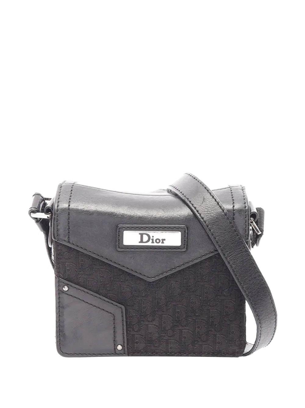 Christian Dior Pre-Owned 2010-2026 Diorissimo Trotter Canvas Street Chic crossbody bag - Black